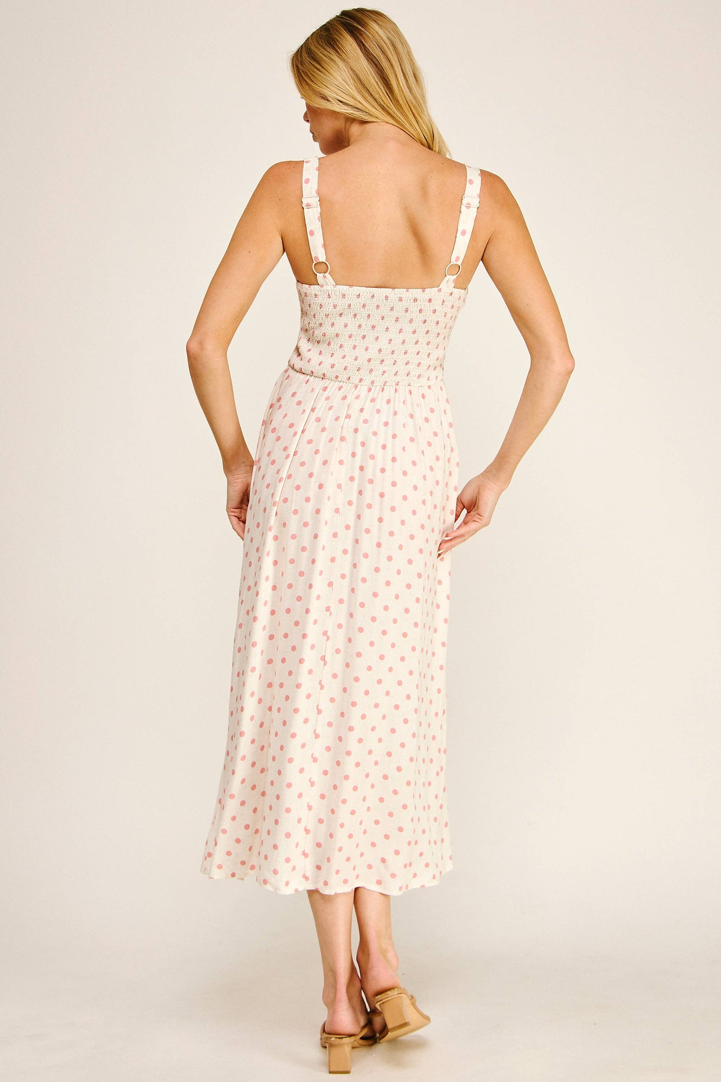 Romantic Polka Dot Dress