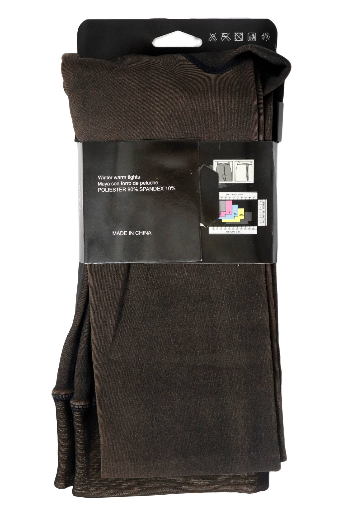 Sheer Fleece Lined Tights