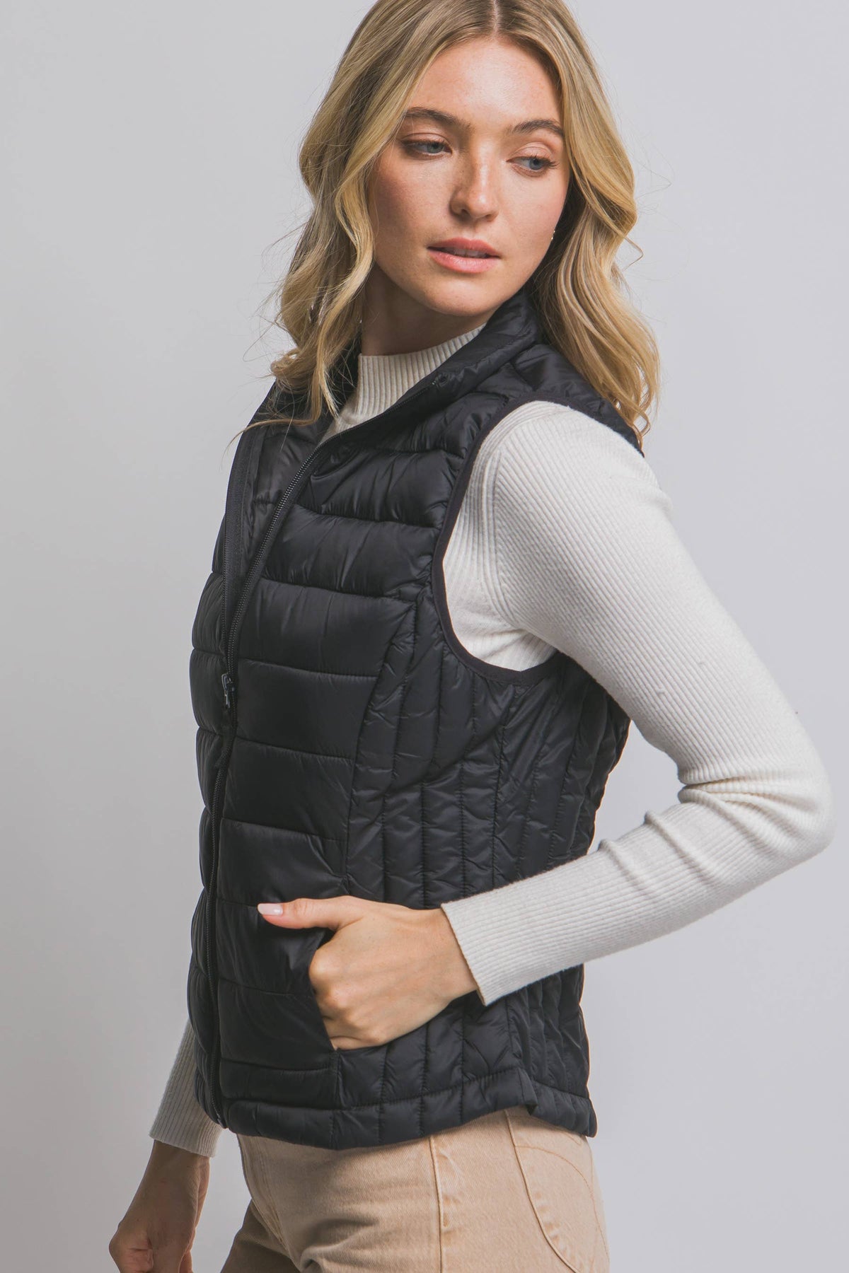 Ultra Lightweight Padded Puffer Vest