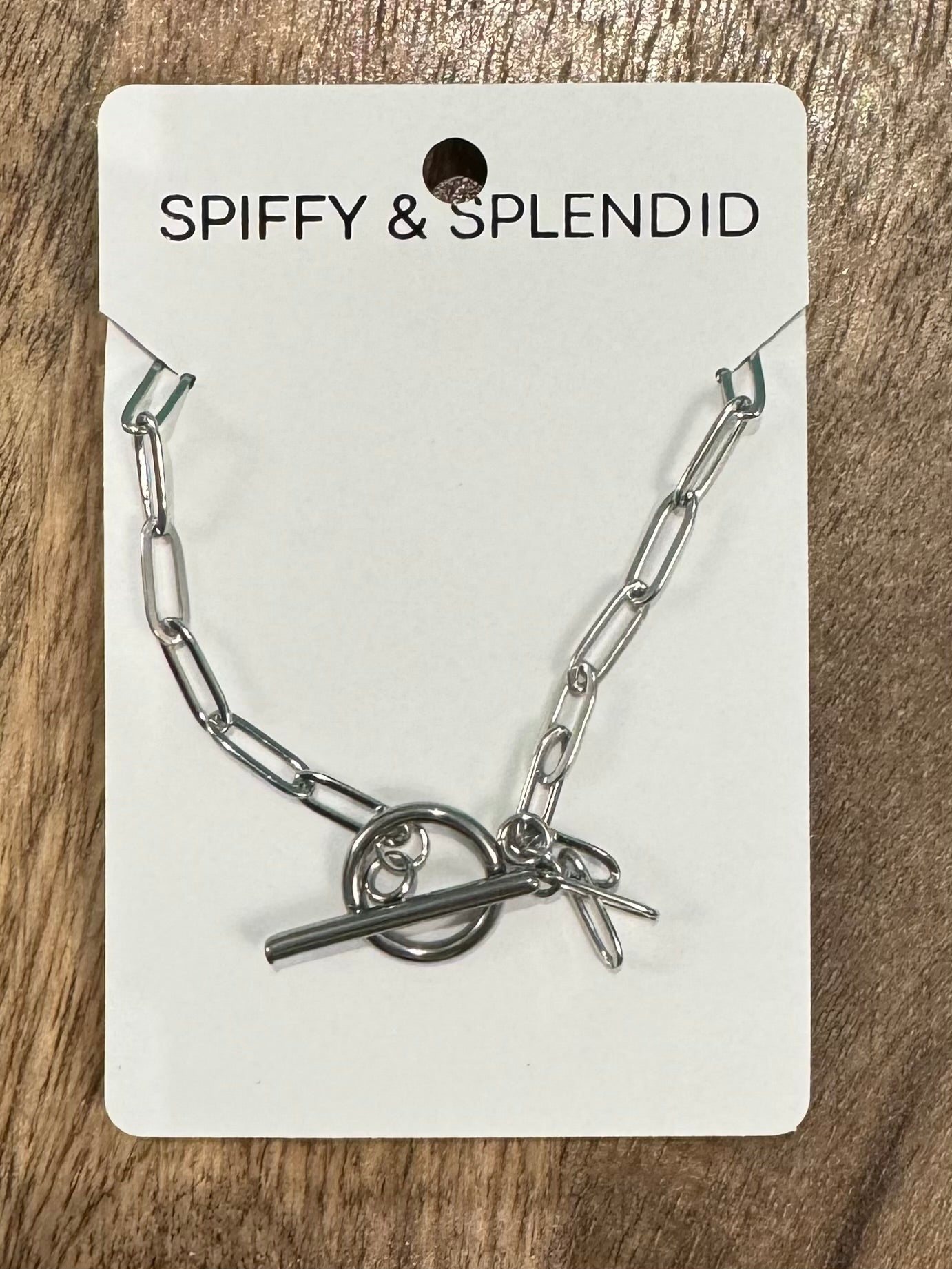 Luxe paper clip chain 18”