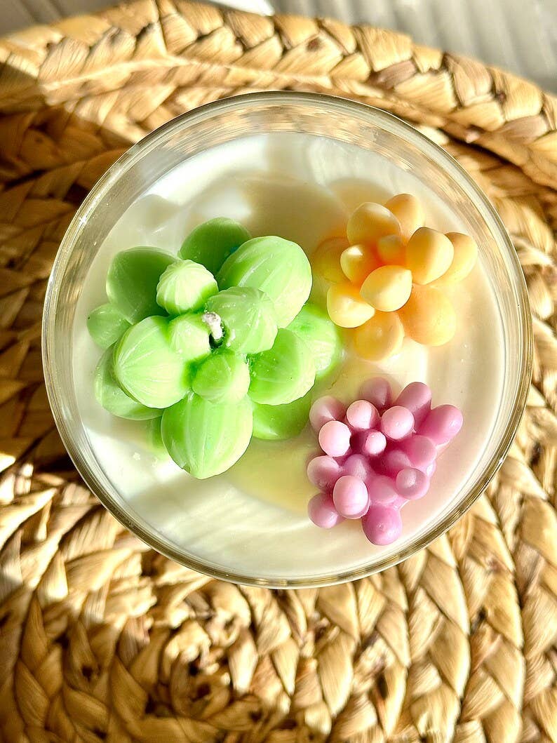 Succulent Terrarium Soy Candle