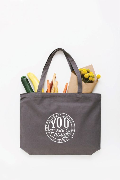 You Are Enough Tote Bag
