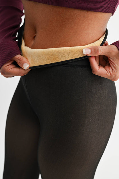 Mono B Fur Lined Tights