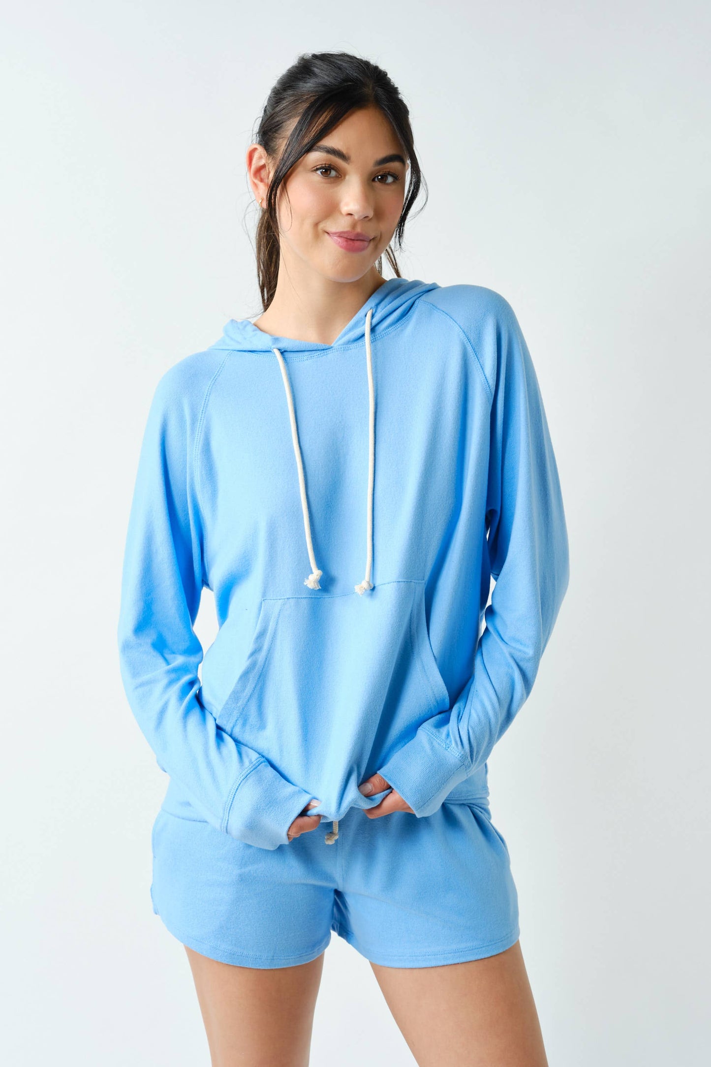 Brushed Hacci Lounge Hoodie
