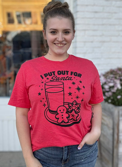 I Put Out for Santa Graphic