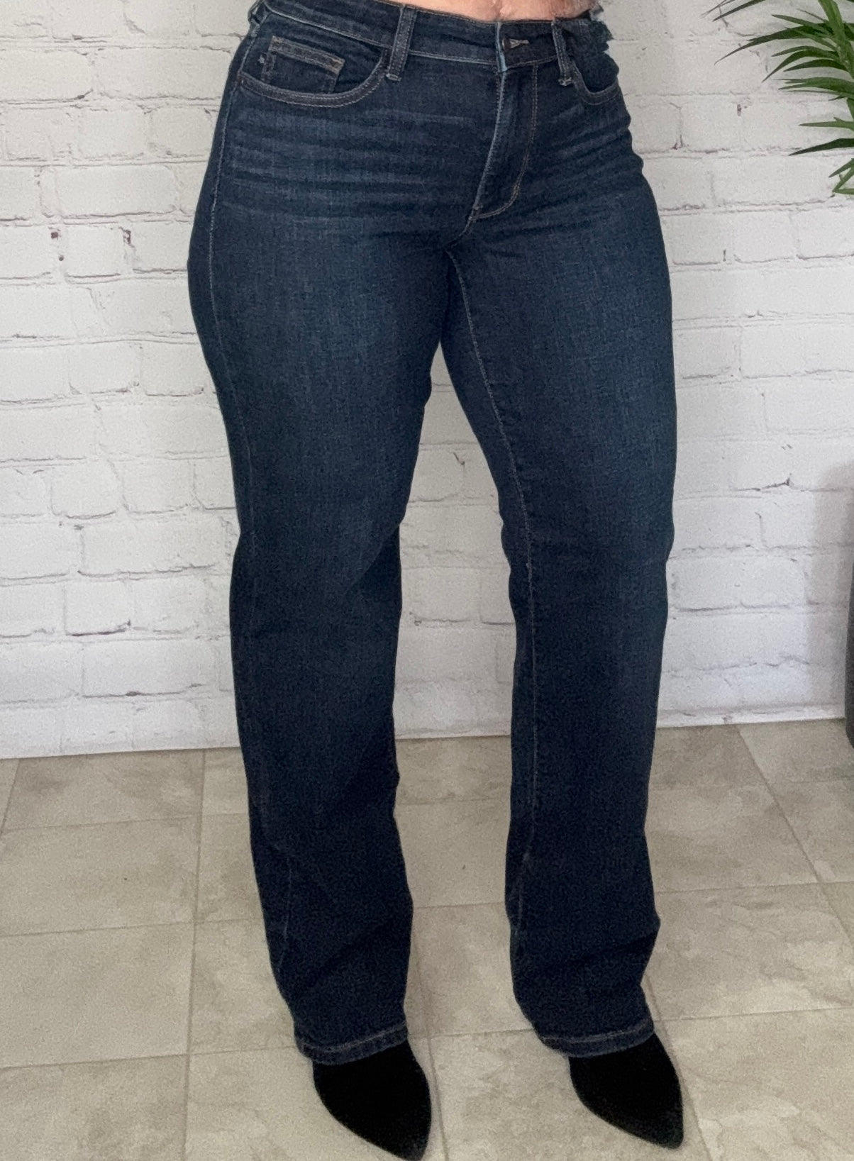 S/R/L Stunners Dark Wash Straight