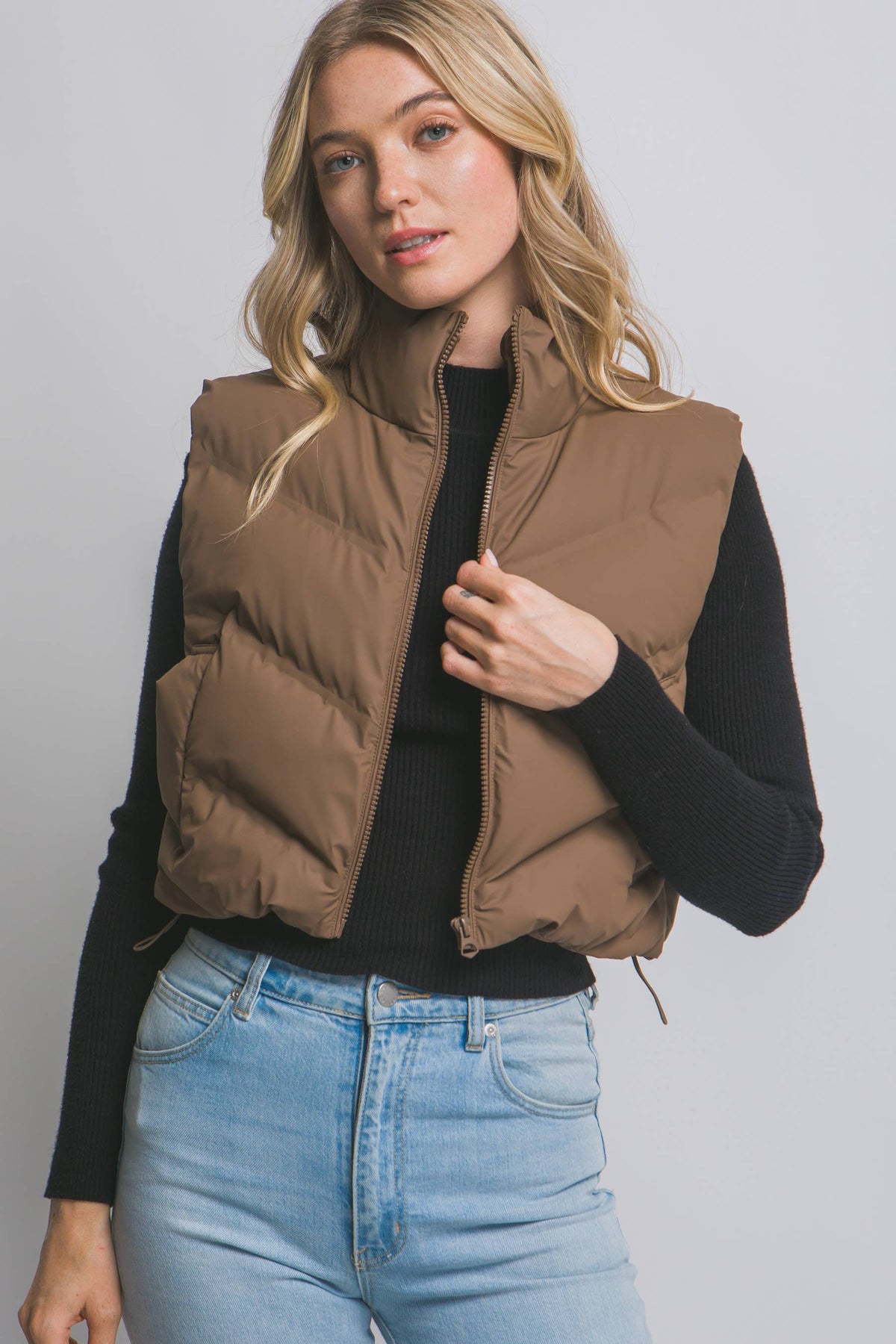 Cropped Vest