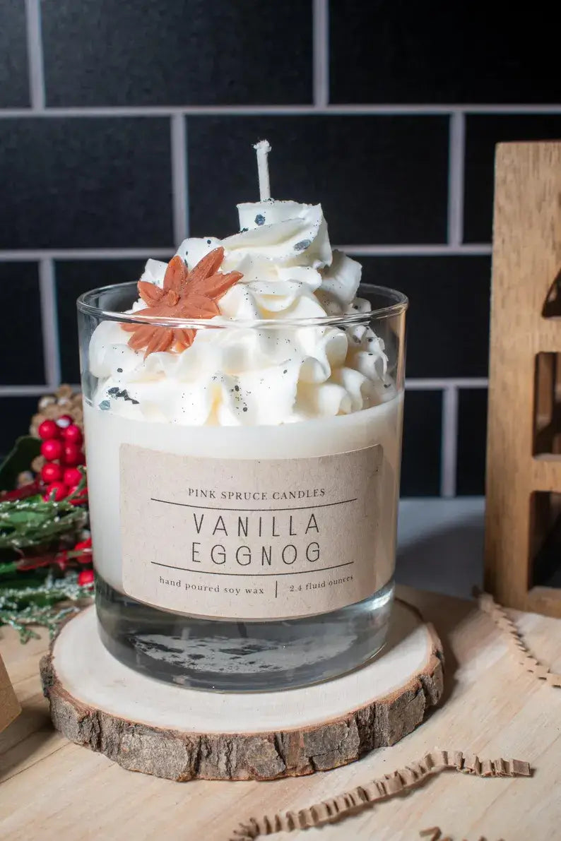 Vanilla Eggnog Soy Candle