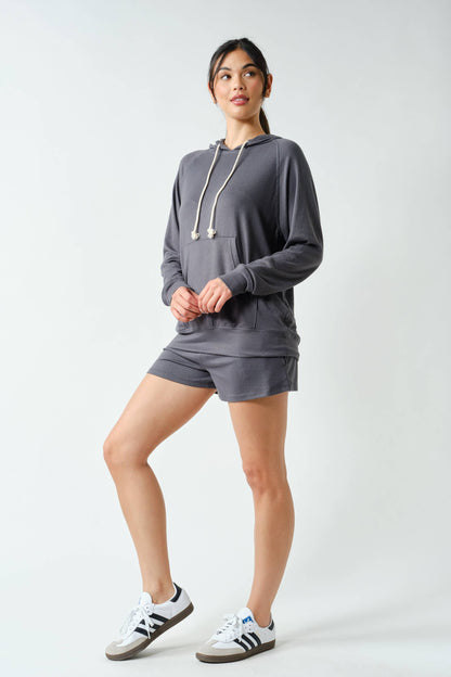 Brushed Hacci Lounge Hoodie