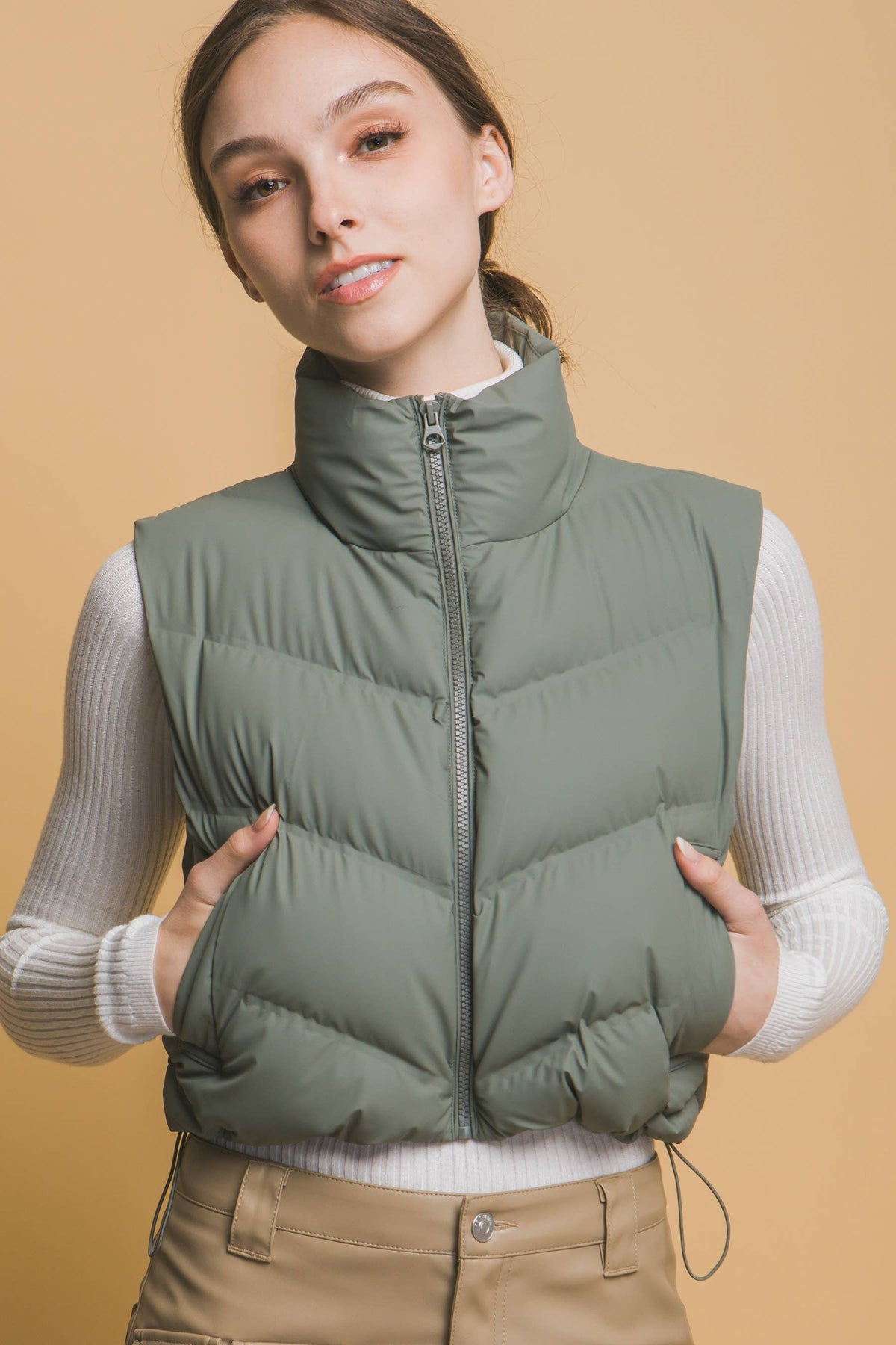Cropped Vest