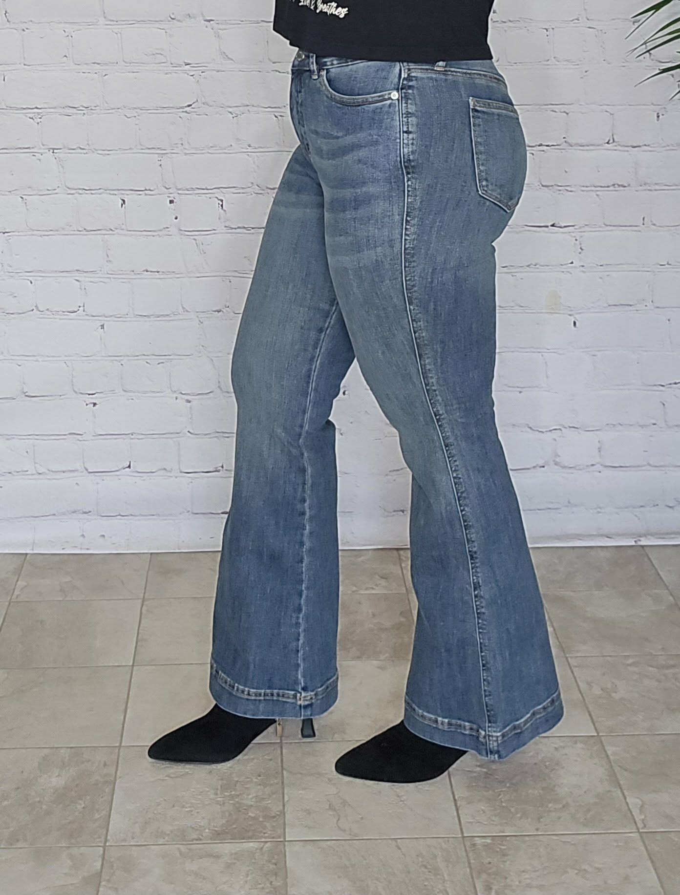 Judy Blue Petite Tummy Control Flare
