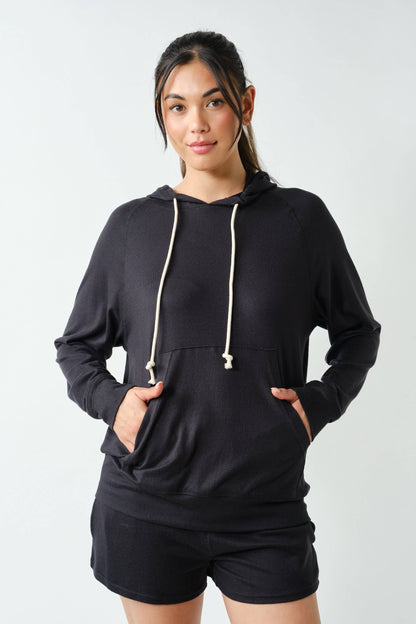 Brushed Hacci Lounge Hoodie