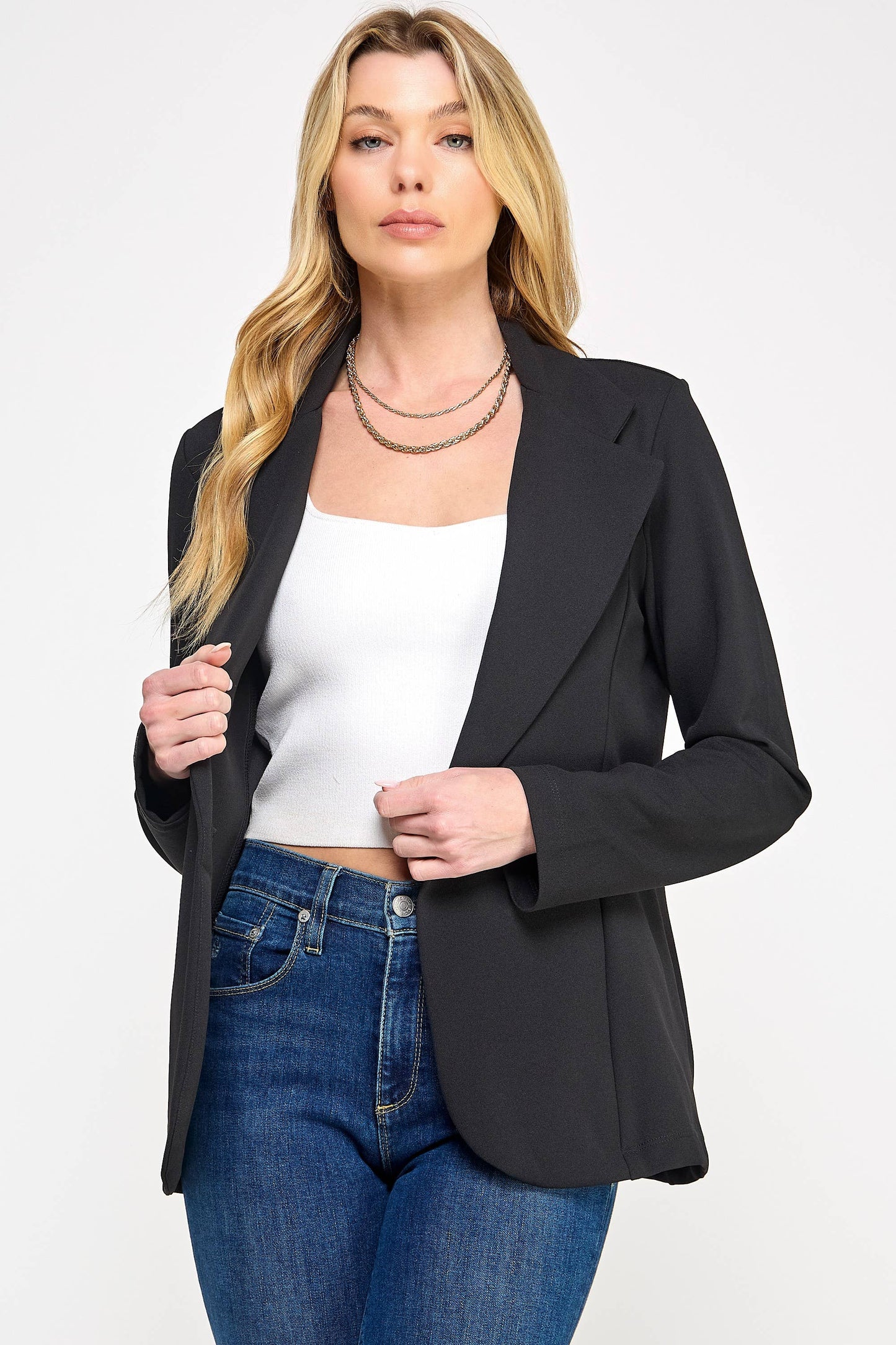 Scuba Knit Blazer