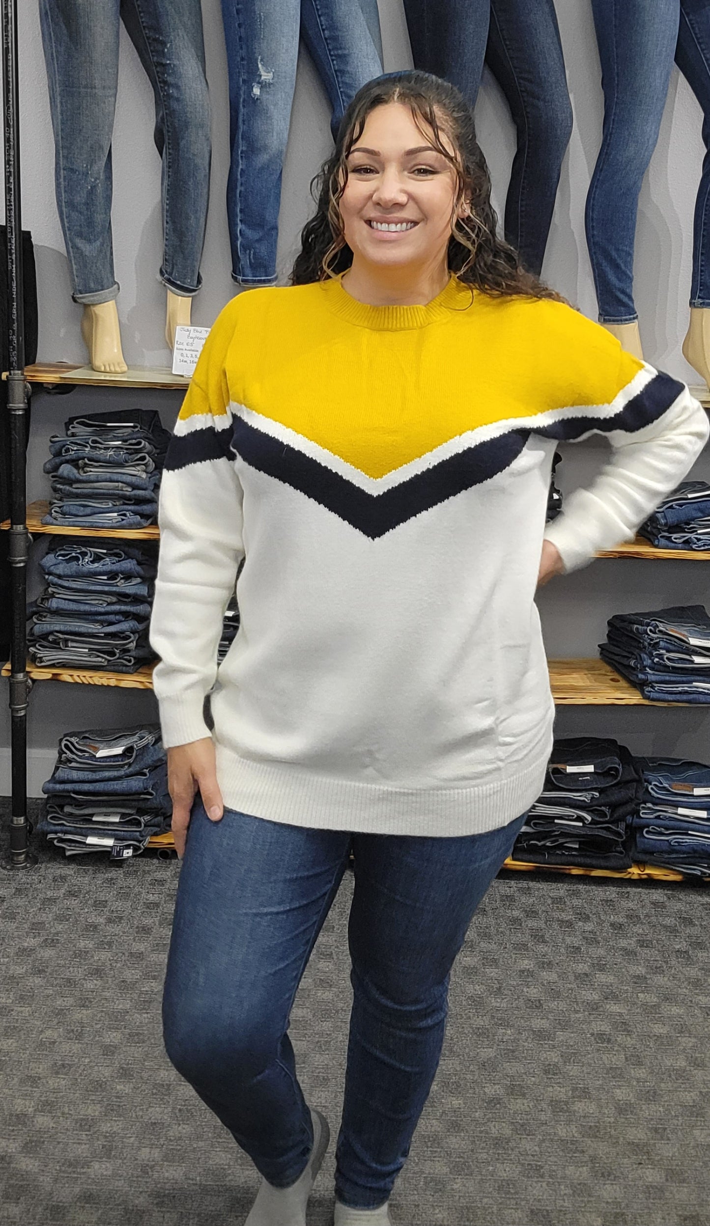 Chevron Softest Pattern Sweater Ever