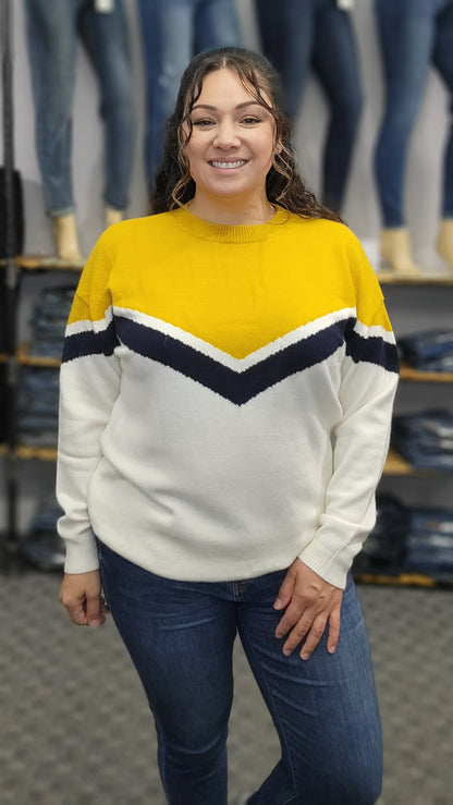 Chevron Softest Pattern Sweater Ever