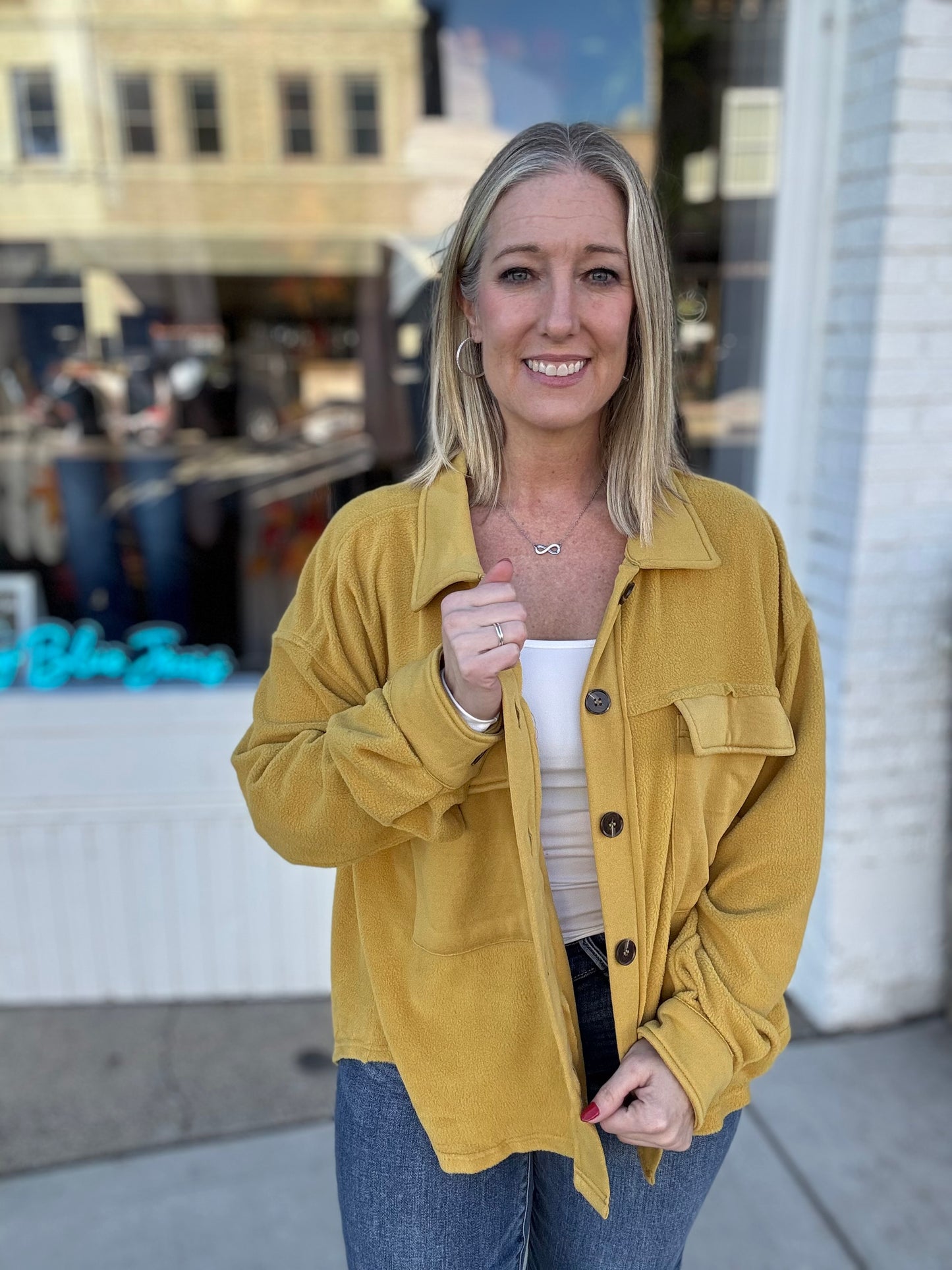 Softest Ever Button Down Fleece Shacket