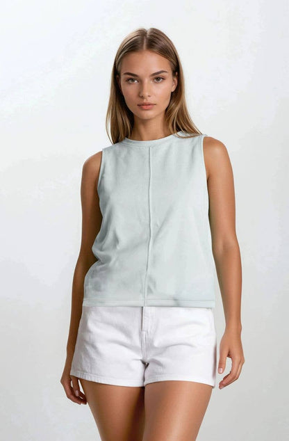 Soft Brushed Sleeveless Top