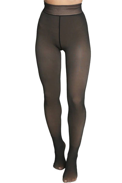 Sheer Fleece Lined Tights