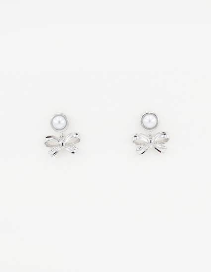 Tilly Pearl Bow Earring