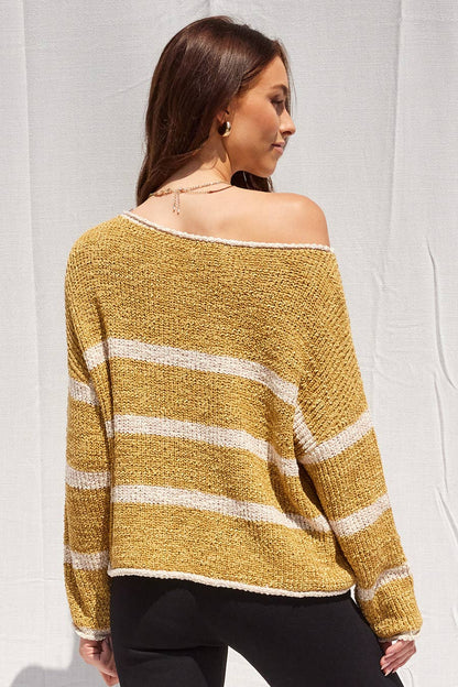 Striped Lightweight Sweater