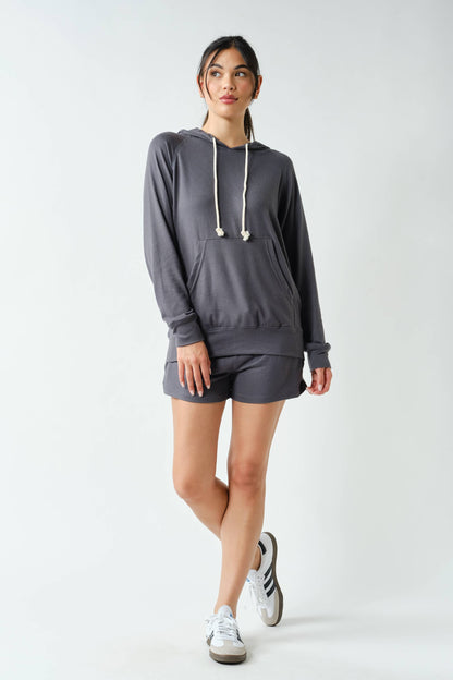 Brushed Hacci Lounge Hoodie