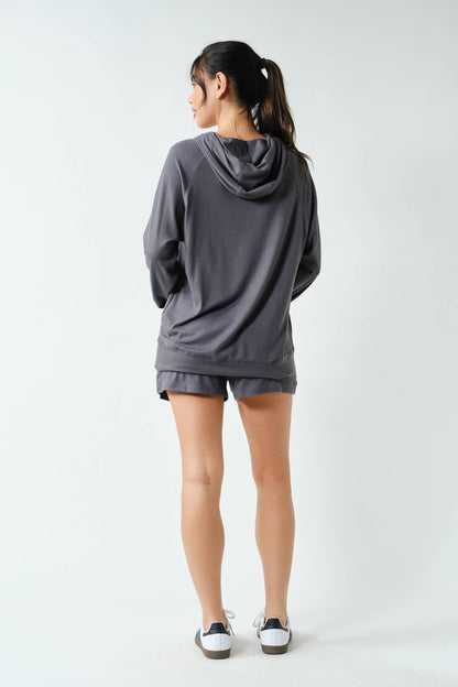 Brushed Hacci Lounge Hoodie