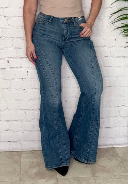 Judy Blue Alaina Double Seam Flare