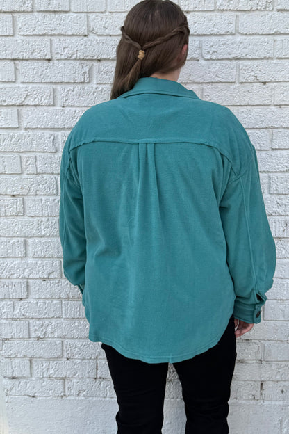 Softest Ever Button Down Fleece Shacket