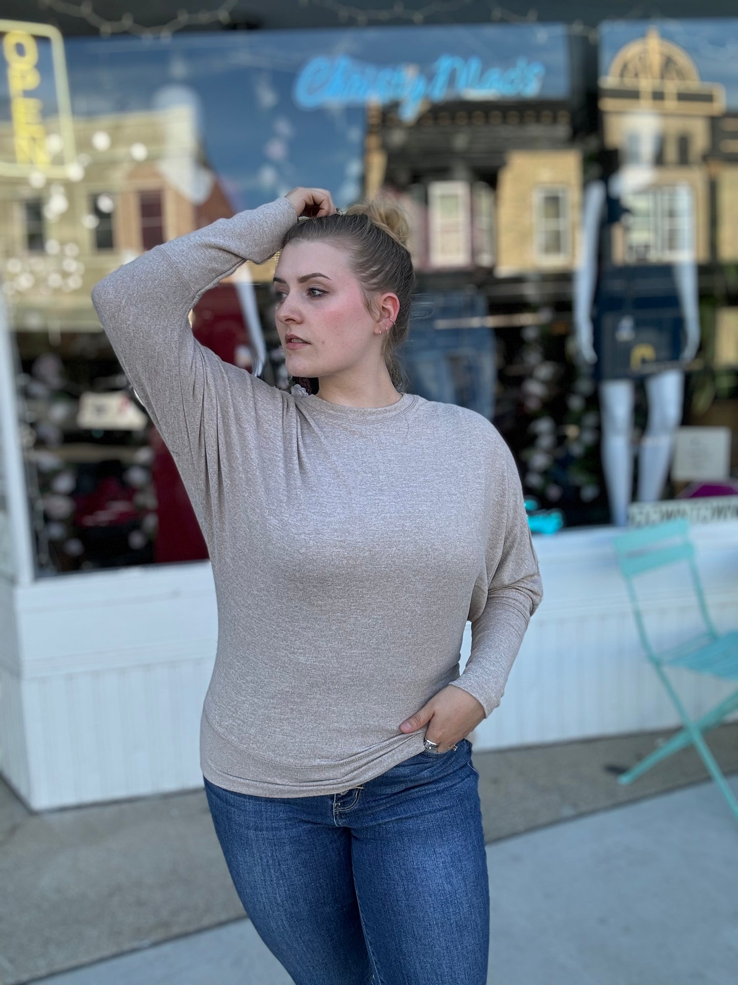 The Softest EVER Dolman-Sleeved Top