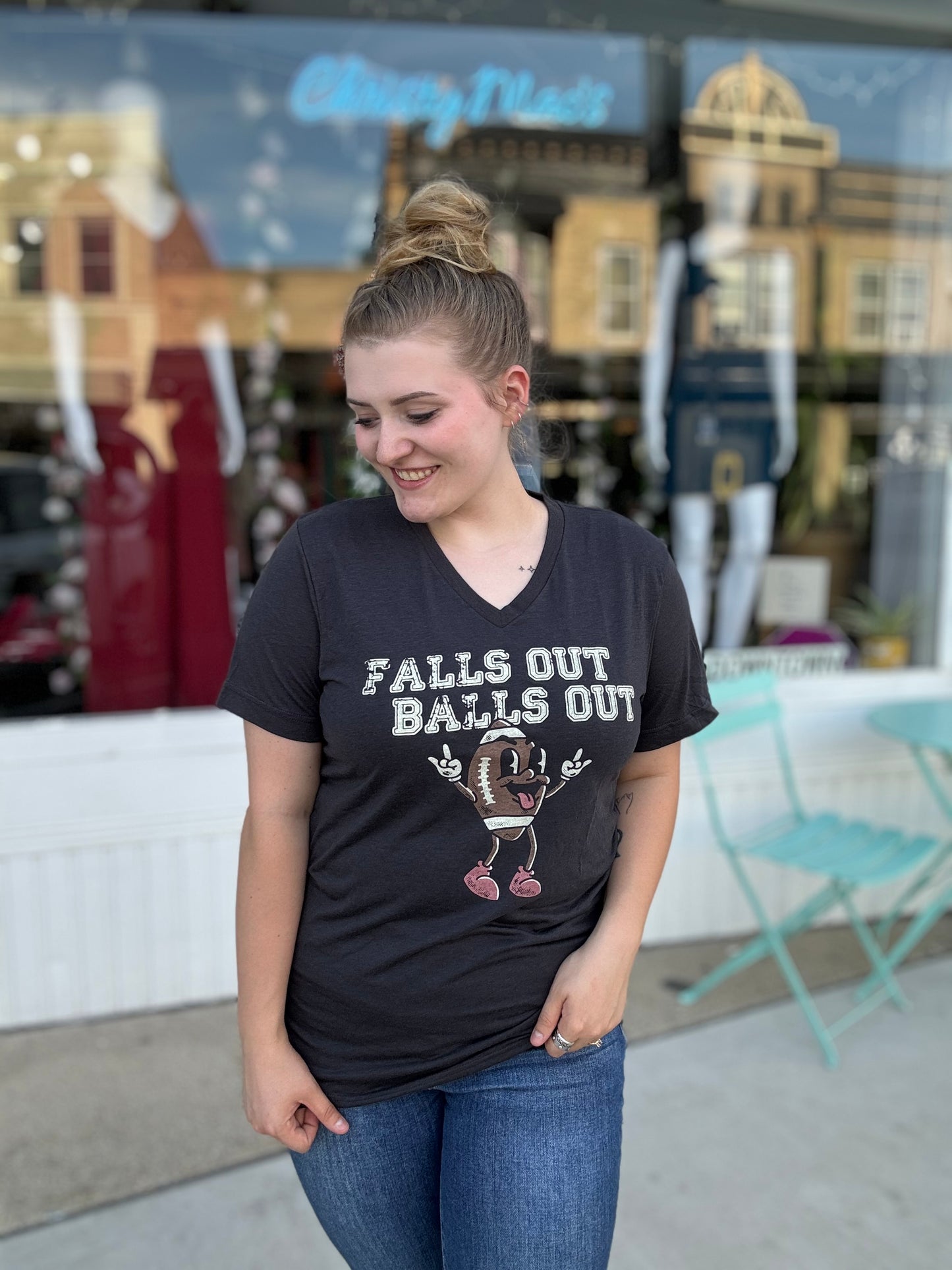 Falls Out, Balls Out Graphic Tee