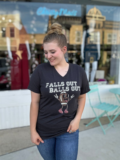 Falls Out, Balls Out Graphic Tee