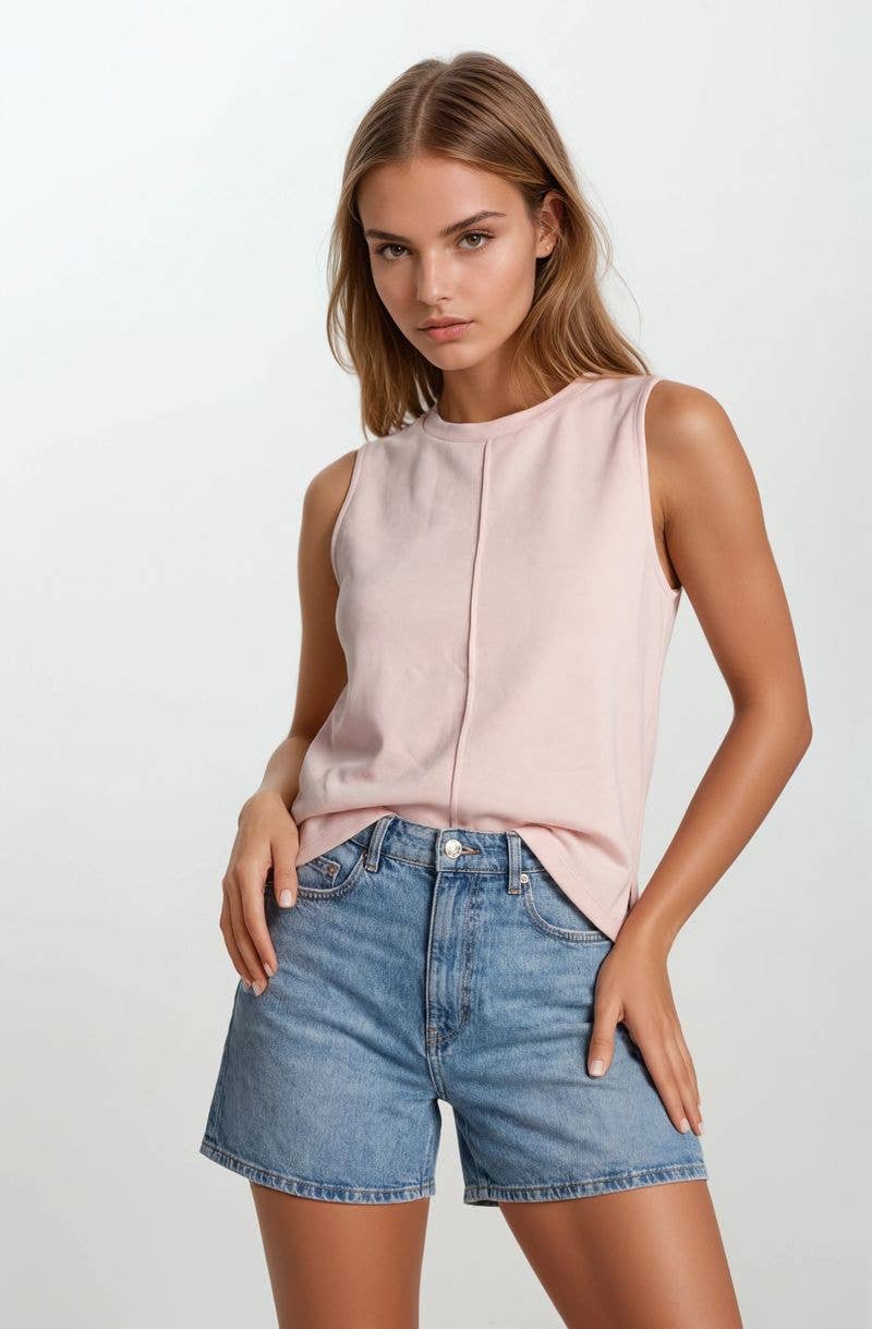 Soft Brushed Sleeveless Top