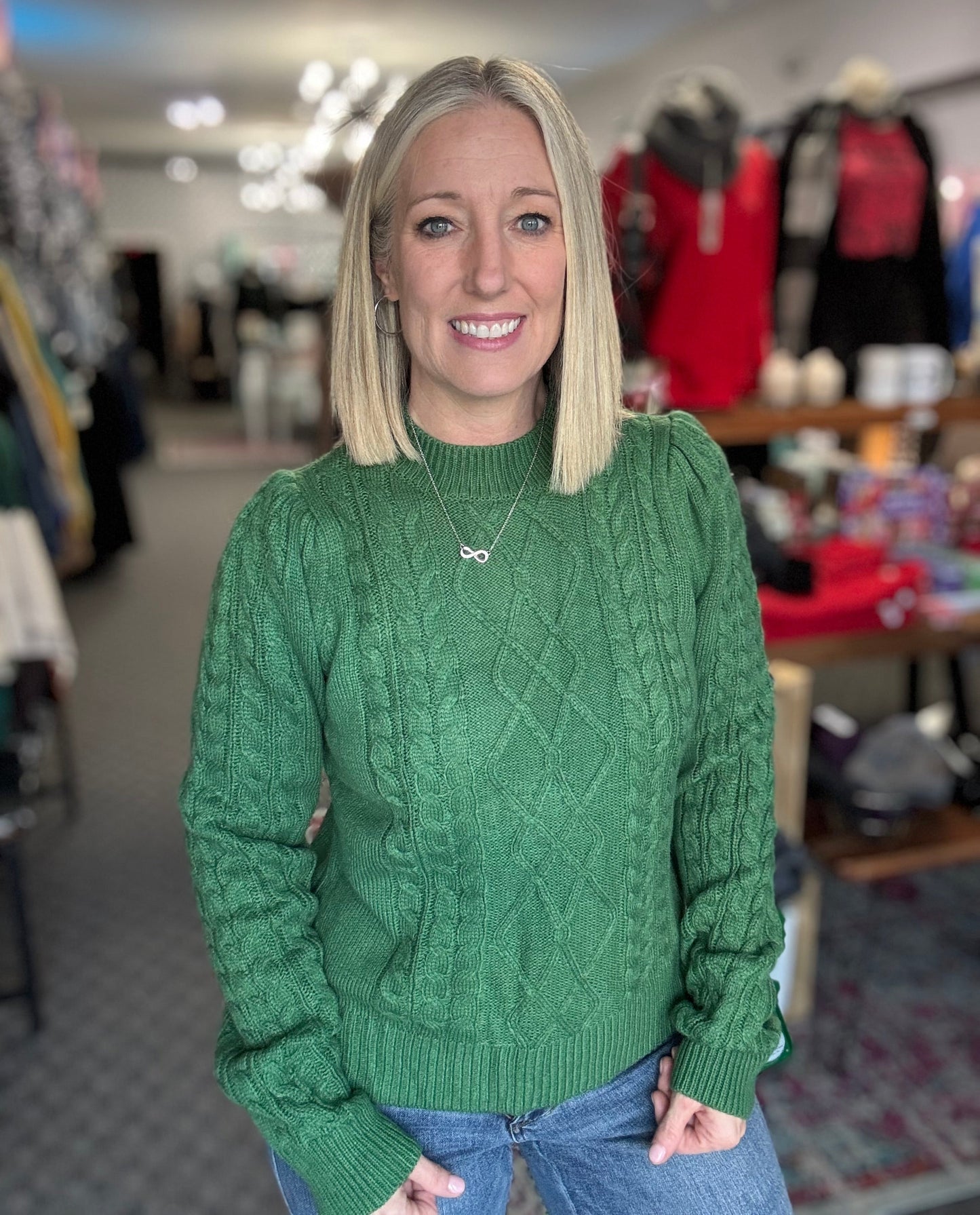 Soft Cable Knit Sweater