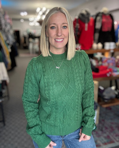 Soft Cable Knit Sweater