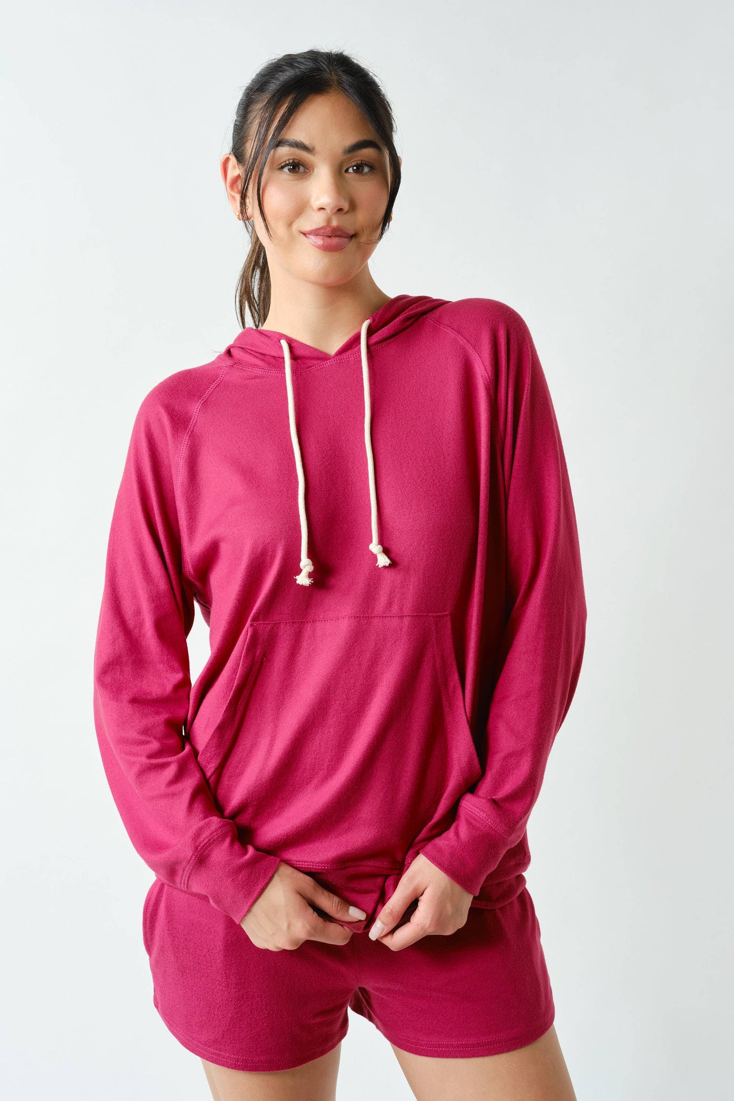 Brushed Hacci Lounge Hoodie