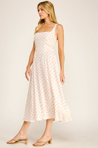 Romantic Polka Dot Dress
