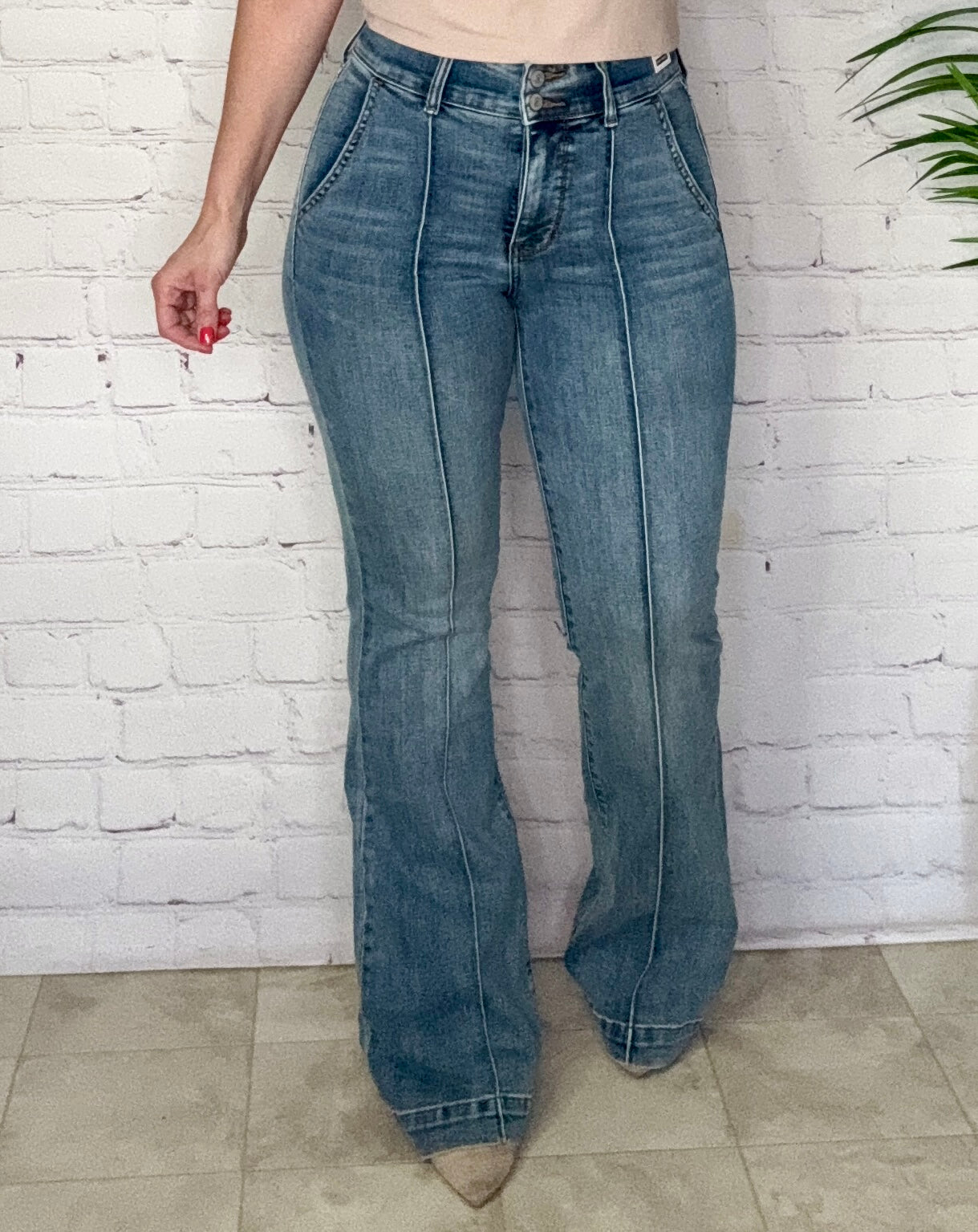 Judy Blue Disco Nights Trouser Flare