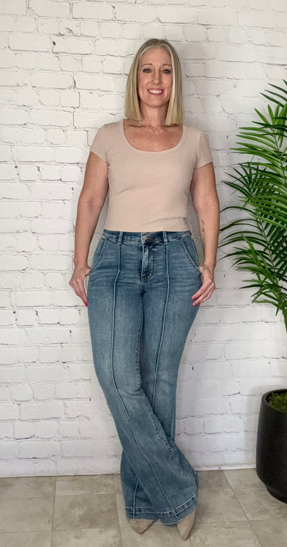 Judy Blue Disco Nights Trouser Flare