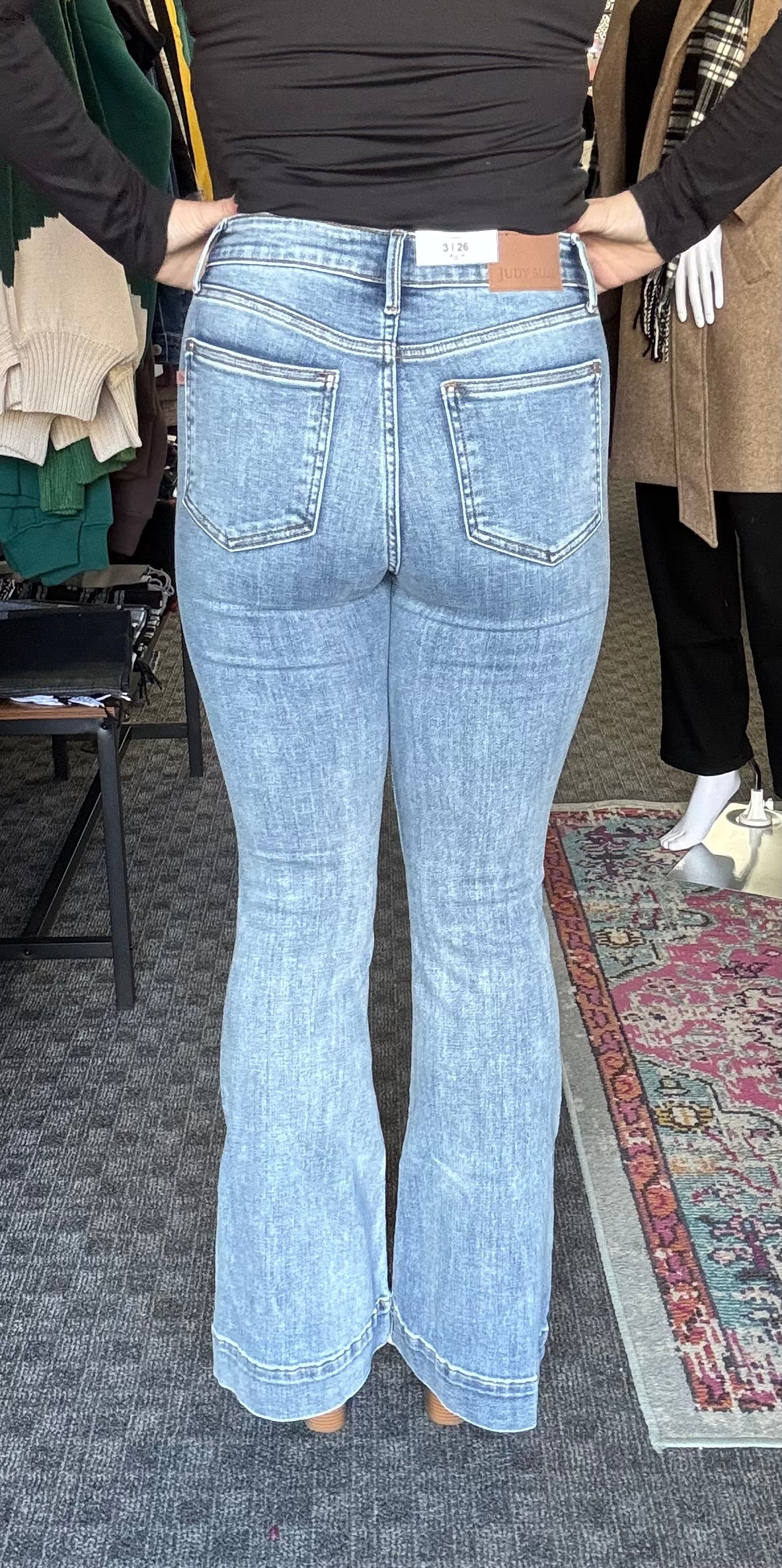 Judy Blue "Daisy Denim" Flares