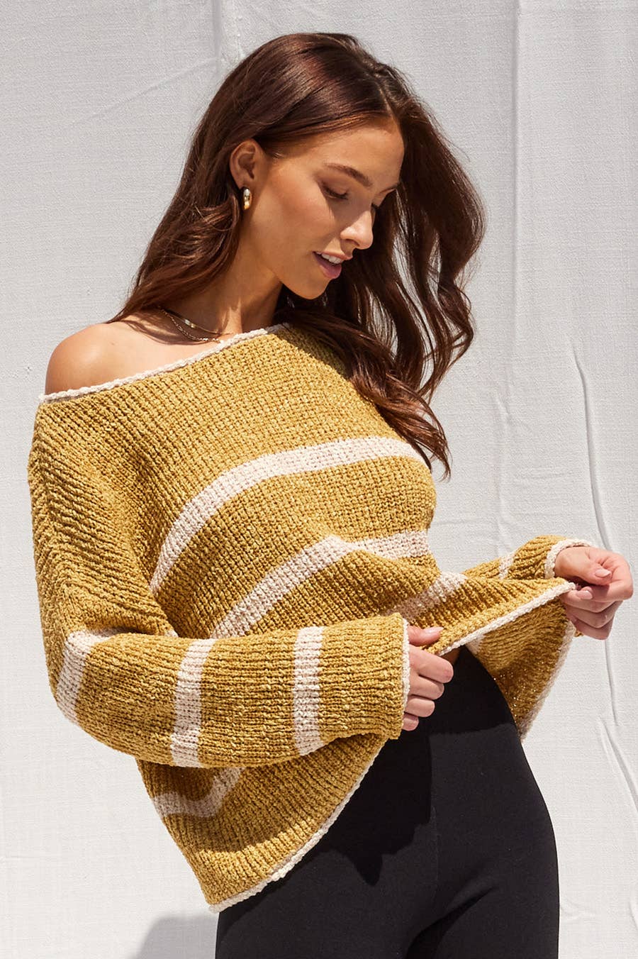 Striped Lightweight Sweater