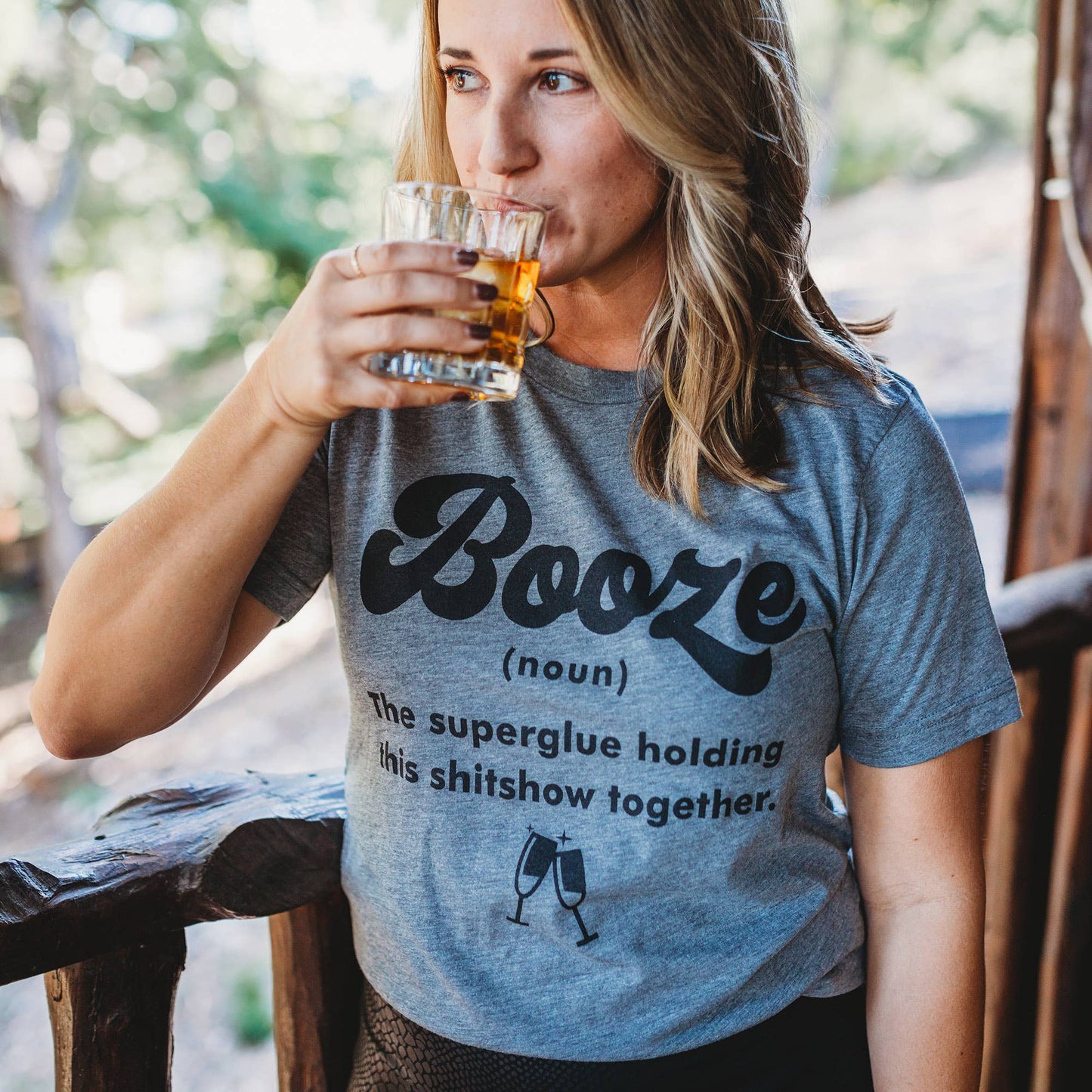 Booze Graphic Tee