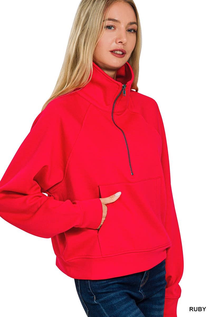 Scuba Half Zip Pullover