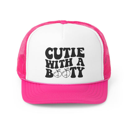 Cutie With A Booty Retro Trucker Cap