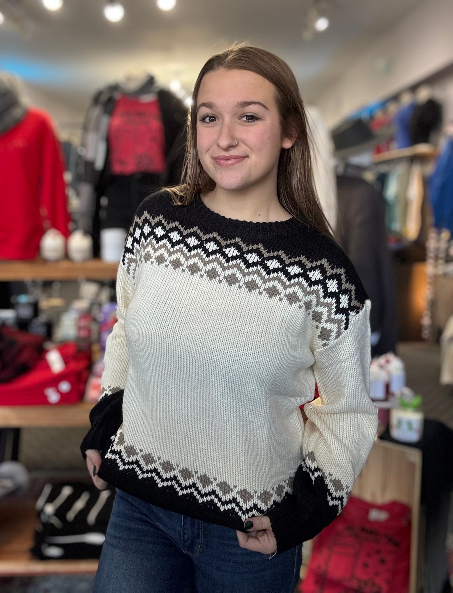 Cozy Holiday Knit Sweater