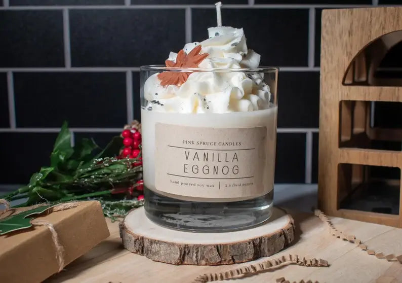 Vanilla Eggnog Soy Candle