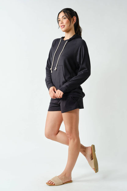 Brushed Hacci Lounge Hoodie