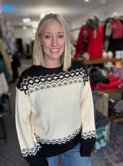 Cozy Holiday Knit Sweater