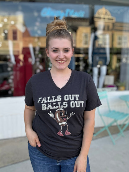 Falls Out, Balls Out Graphic Tee