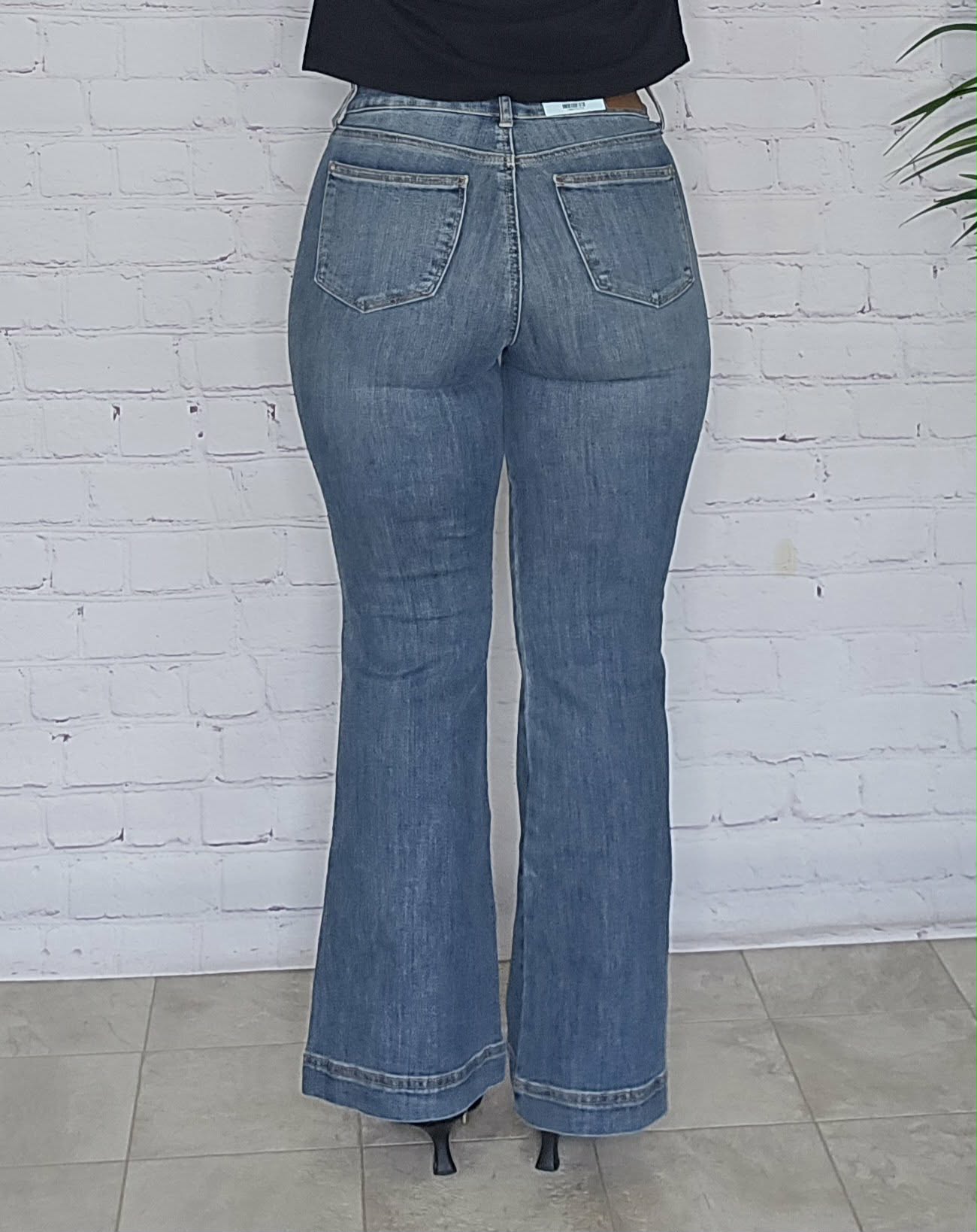 Judy Blue Petite Tummy Control Flare