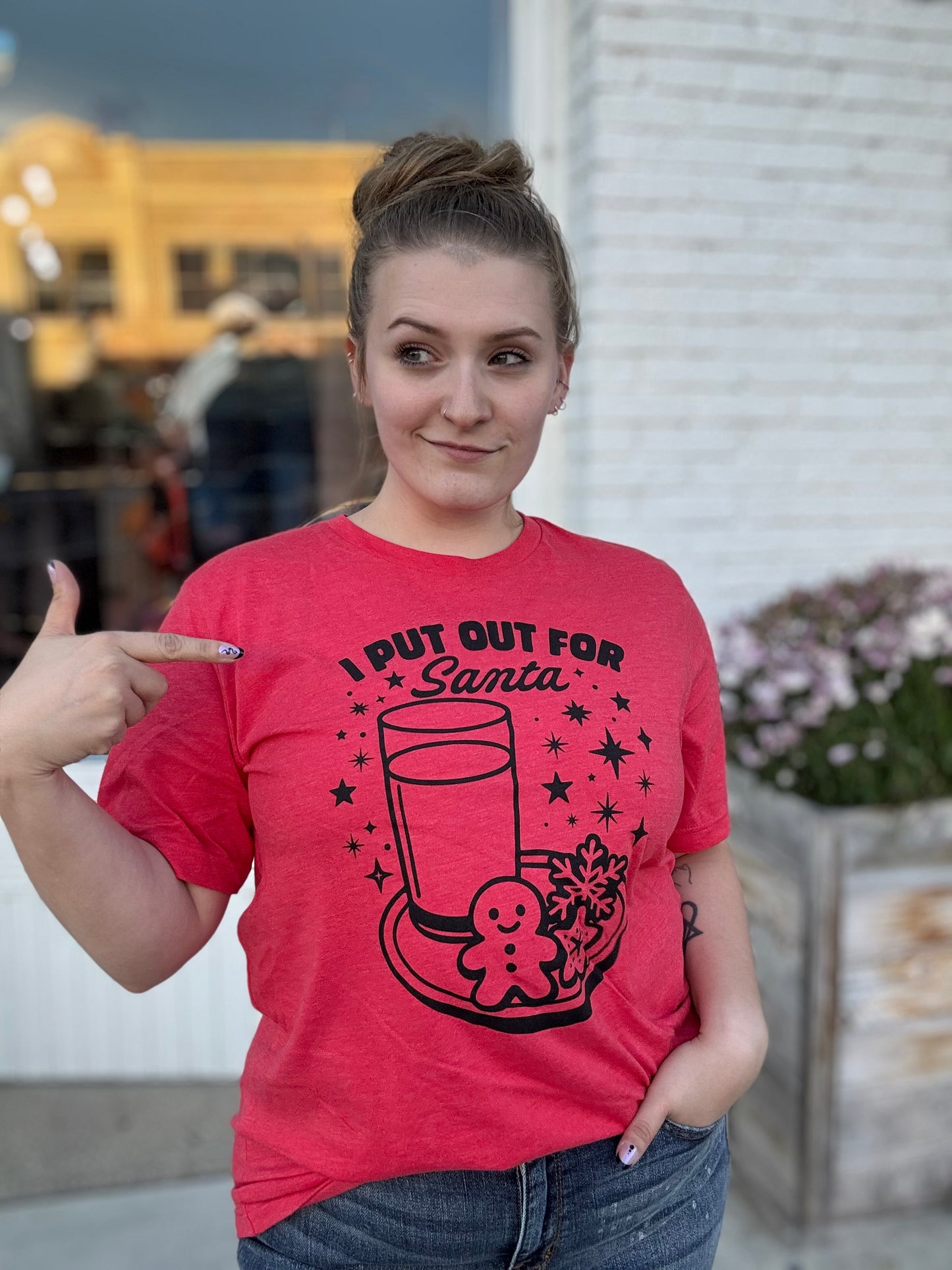 I Put Out for Santa Graphic